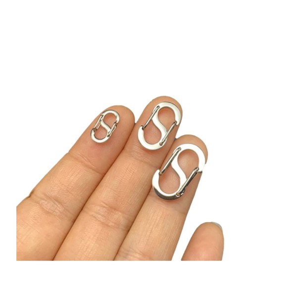 Ultra Small Carabiner Total Length 0.26 inch (6.5 mm) (0.22