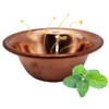 Copper Damper Bowl for Sauna Infusion - 5 Sizes -