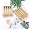 Bamboo Soap Dish | Bamboo Soap Tray | 11cm x