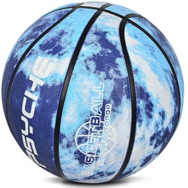Kids Youth Size 5 (27.5") Basketball Premium Rubber Indoor Outdoor Basketball for Boys Girls, Waterproof for Swimming Pool Games