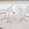Giant Light-Up Spider for Halloween Decor – Poseable Black Plush