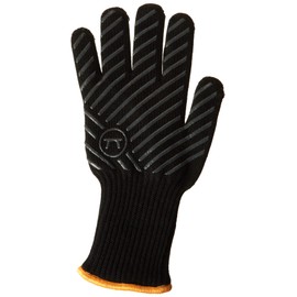 Outset Professional High Temperature Grill Glove, Large-Extra Large, Black