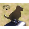 Metal Golden Retriever Post Cap for 4x4 Nominal Post (for
