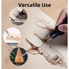 Dual-Pen Wood Burning Kit, 30W Pyrography Wood Burner Kit, Wood