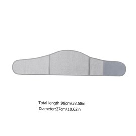 Healvian Wool Waist Protective Tool Men's Elastic Belt Lumbar Support Comfortable Back Support Belt