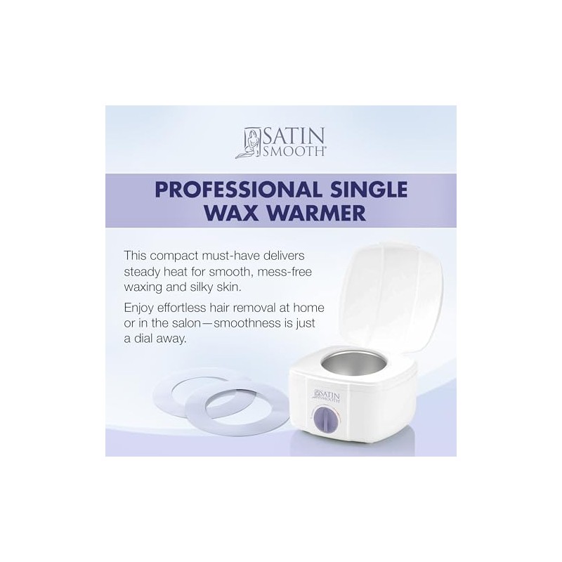 Calentador de Cera Satin Smooth SSW12C Individual Práctico Profesional