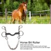 Horse Mouth Bit, Stainless Steel Horse Mouth Snaffle Bit with
