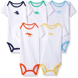 Carter's Baby Boys Multi Pk Bodysuits - 9 Months - White Multi