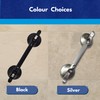 Heavy Duty Grab Bar with Large Suction Cups for Shower