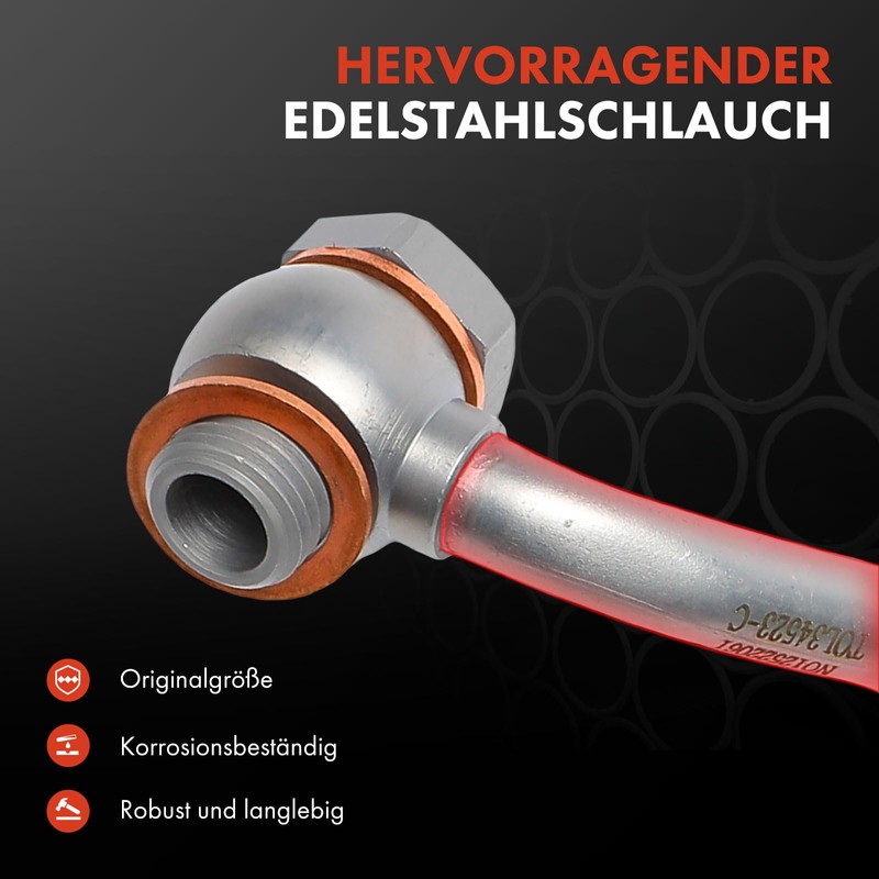 Frankberg Oil pipe, turbocharger, turbocharger, oil pipe, oil pipe, replacement