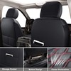 Huidasource Tacoma Seat Covers, Full Coverage Waterproof Truck Seat Cover
