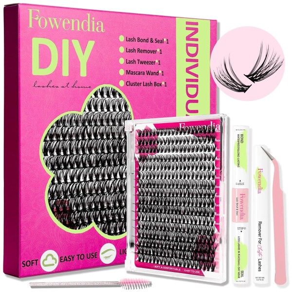 US Local Stock Lash Cluster Kit C D Curl Eyelash