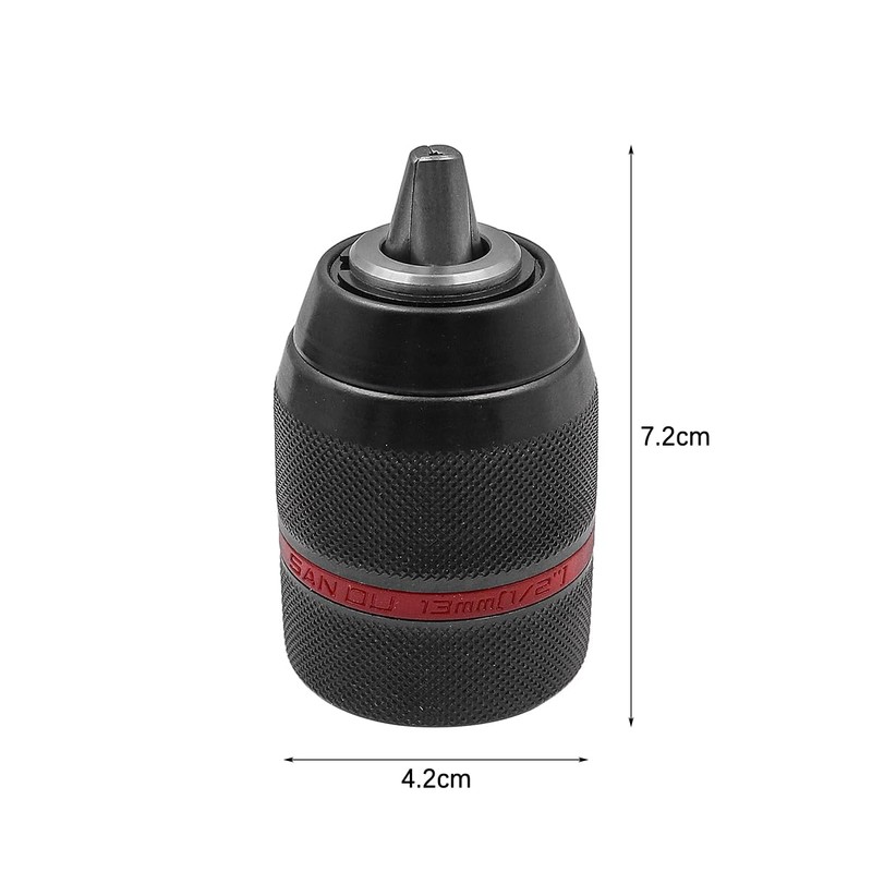 ZONADAH 1.5-13mm Keyless Drill Chuck Quick Change Hand Drill Chuck