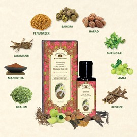 glovy Glovy Revitalising Jatamansi Bhringraj Hair Oil for Hair Fall Control & Dandruff, Fortified with 11 Traditional Ayurvedic Herbs. No Mineral Oil/Artificial Colour/Fragrance