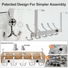 Dseap Over Door Hook 2.0 - Upgraded Version - Simple-Assembly,