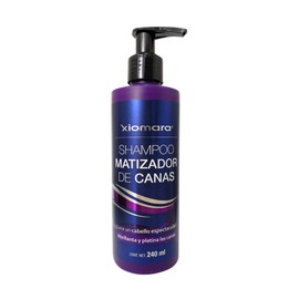 Xiomara Shampoo Platino Matizador de Canas 240 ml