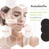 Almohadillas desmaquillantes reutilizables color negro, lavables, paquete de 10 unidades