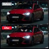LECART Devil Eyes Light for Car Windshield, Animated LED Eye