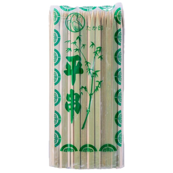 Yamasita Craft Flat Skewers, 4.7 inches (12 cm), 100 Pieces,
