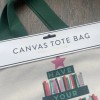 Think Ink Christmas Canvas Book Lovers Tote Bags, Grocery Shopping
