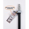 ROLLINGDOG Wall Sanding Kit - 6pcs Oxide Mesh Sandpaper(2pcs Each