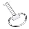 sourcing map Electrical Cabinet Key 5mm Hole Zinc Alloy Water