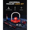 RETRUE Keyed Alike Trailer Lock Set Tow & Store Lock
