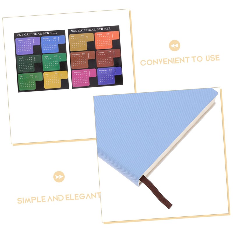 Operitacx 2025 Monthly Planner Academic Tool A5 Size Notebook Daily