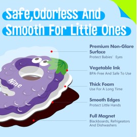 Magnetic Numbers & Math Symbols, Educational Learning Tool for Kids Math Recognition 25PCS Magnets Include 20PCS 0-9 Numbers & 5 Math Symbols (Greater Than/Less Than/Equal to/Plus/Minus) for Toddlers