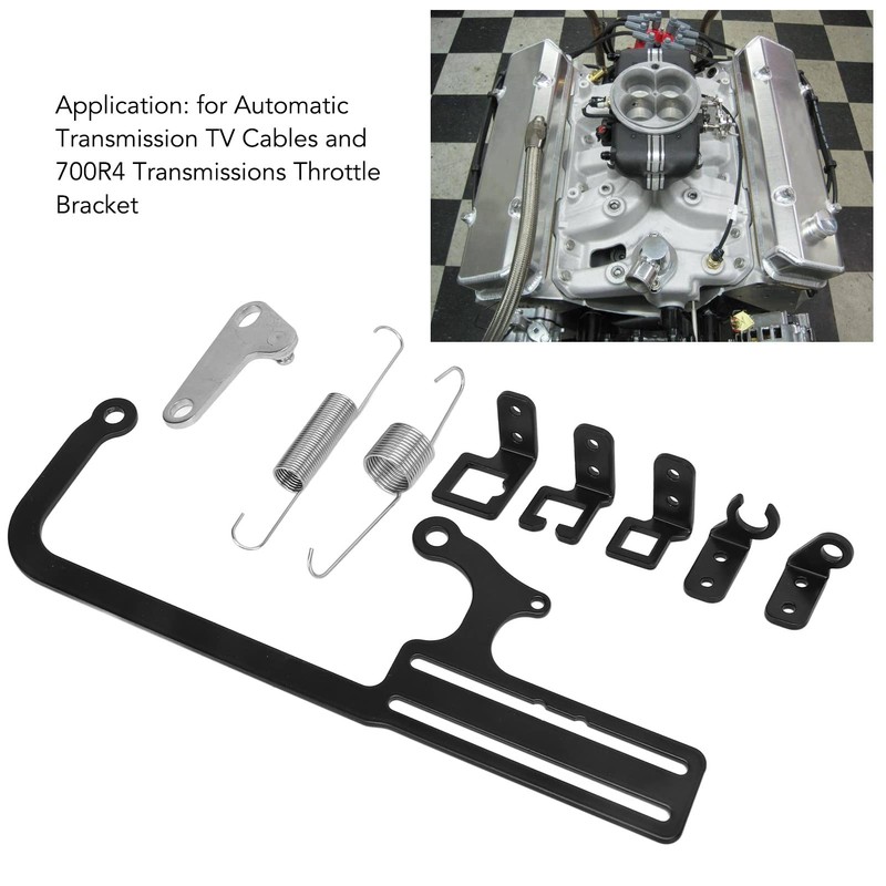 Throttle Cable Assembly Kit, Carburetor Throttle Cable Bracket 304147 Gearbox