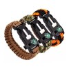 Veraly Brazalete Tactico Supervivencia Paracord Brujula