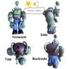 JHESAO Plants and Zombies Toys Action Figures Dr Zombies PVZ