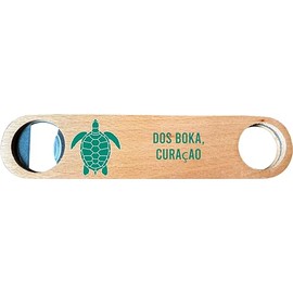 Dos Boka, Curaçao, Wooden Bottle Opener turtle design