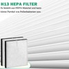 MR5866 Replacement Filter for MORENTO MR5866 Air Purifier, 3-in-1 H13