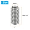 PATIKIL Insert Nuts, M4 to M6 Male Length, 0.5 inches