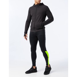 GOREWEAR R3 Thermo Tights, Black/Neon Yellow, M