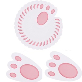 30PCs Easter Bunny Footprints, Rabbit Feet for Kids Easter Party Game Ideal for Easter Egg and Treasure Hunt Game Size-11cm