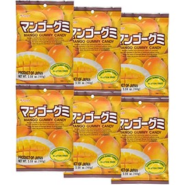 Gummy Candy (Mango) -3.59oz (Pack of 6)