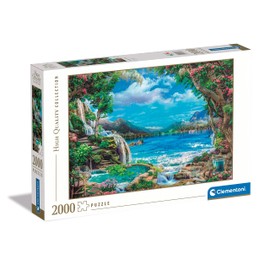 Clementoni 32573 Collection Paradise On Earth 2000 Pieces, Jigsaw Puzzle for Adults-Made in Italy