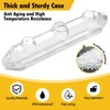 Inground Waterproof Cable Junction Box(3Pack) Outdoor Underground Cable Junction Box,