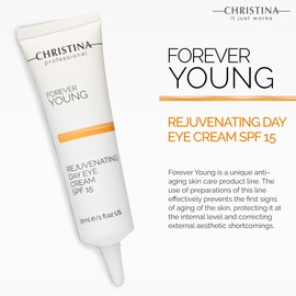 -CHRISTINA- Forever Young Rejuvenating Day Eye Cream SPF15 - For All Skin Types 30ml / 1 fl.oz