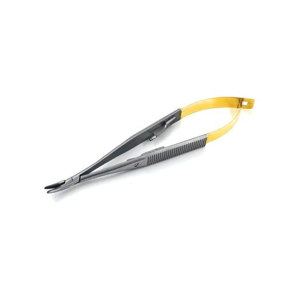 jackobson持針器）眼科用形成手術用歯科用マイコロ持針器約13.50cmタングステンカーバイド付き