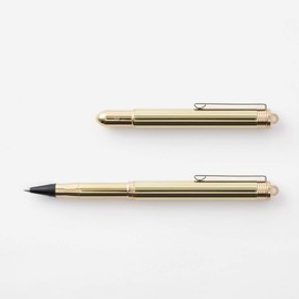 Travelers Company Brass Rollerball Pen, Solid Brass 36727006