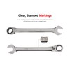 TEKTON 15/16 Inch Reversible 12-Point Ratcheting Combination Wrench | WRC23324