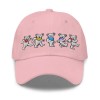 Embroidered Grateful Dead Dancing Bears Deadhead Low Profile "Dad" hat