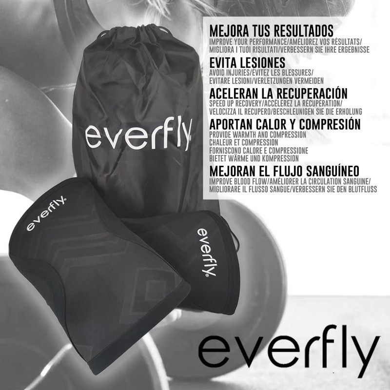 EVERFLY Knee Support Neoprene SCR 5 mm - 1 Pair