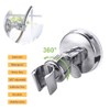 Adjustable Shower Head Holder, Removable Suction Cup Shower Head Bracket