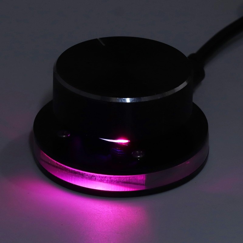 USB Volume Control Knob, RGB Light External Media Adjustment Controller