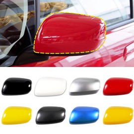 Goholy Car Door Side Rearview Mirror Cover Compatible With Honda Fit Jazz 2009 2010 2011 2012 2013 Housing Rearview Mirror Protective Cover Black Right Side