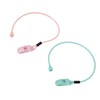 Hearing Aid Clips Pink Green Combination Set Portable Compact Flexible